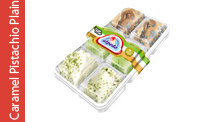 <strong>T-04 Plain-Pistachio-Caramel</strong> -  One volume: 500 mg - Pieces in a box: 9